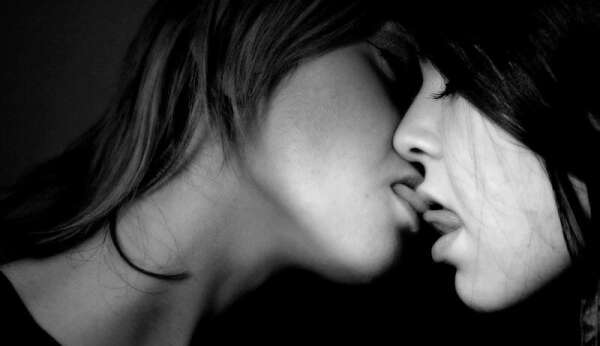 Lesbian asian girls kissing lick belly