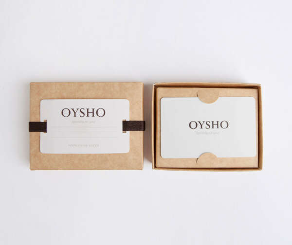 сертификат в OYSHO