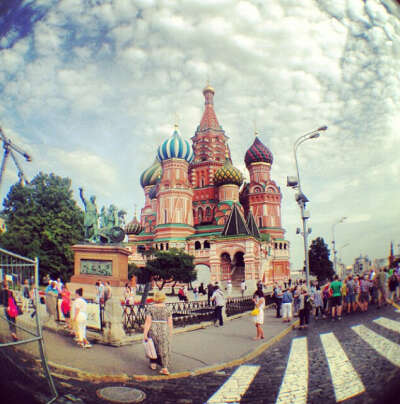 Побывать в Москве