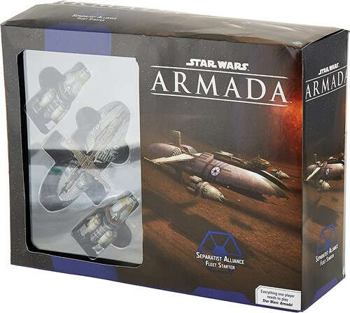 Купить STAR WARS ARMADA: SEPARATIST ALLIANCE FLEET STARTER EN цена 11 890 руб. в интернет-магазине Лавка Орка
