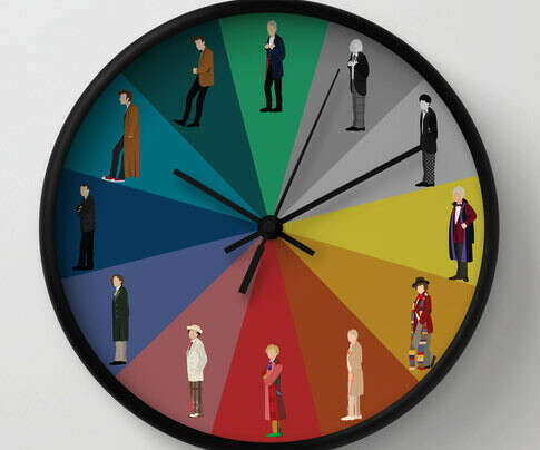 Doctor Who wall clock