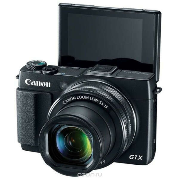 Canon PowerShot G1 X Mark II, Black цифровая фотокамера