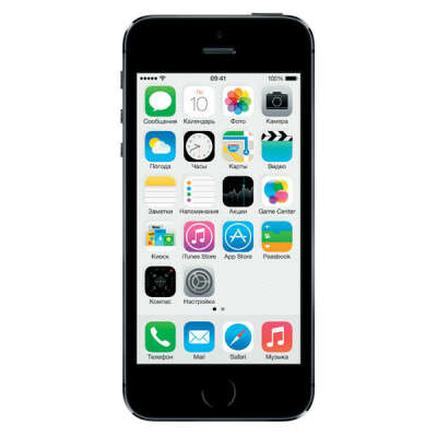 Смартфон Apple iPhone 5S 16Gb Space Gray (ME432RU/A)