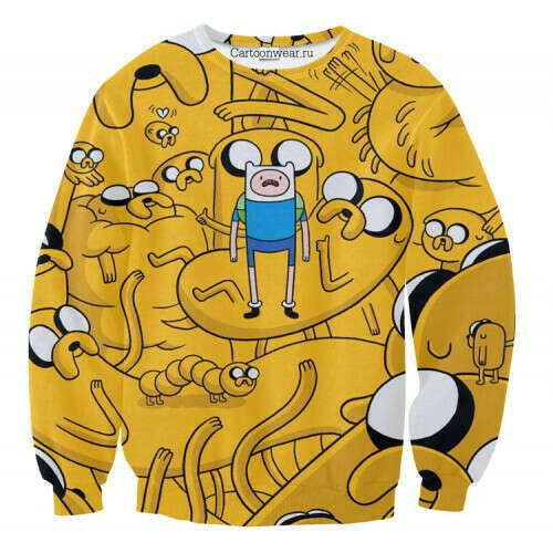 Свитер с Adventure Time