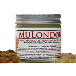 Organic Marigold, Frankincense & Myrrh Moisturiser - MuLondon - Natural Organic Skincare