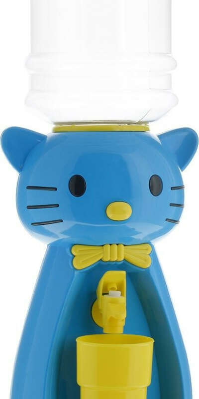 Кулер для воды Vatten Kids Kitty, Blue, со стаканчиком