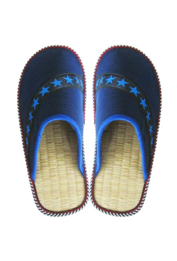 Cinnamon Slippers "Blue Star"