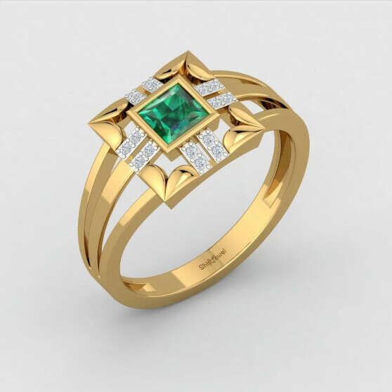 EMERALD CUBE BAND