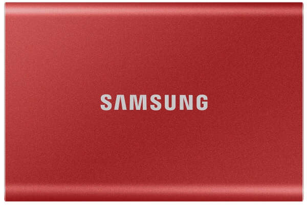 2 ТБ Внешний SSD Samsung T7, USB 3.2 Gen 2 Type-C