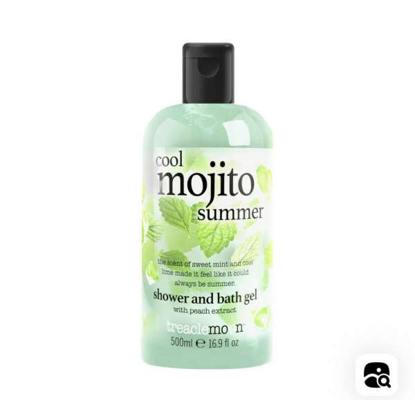 Гель для душа с ароматом освежающего мохито Treaclemoon Cool Mojito Summer Bath & Shower Gel