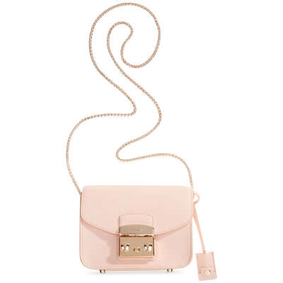 BABY PINK FURLA crossbody mini bag