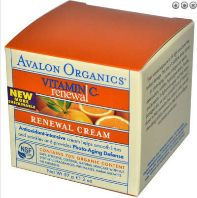 Avalon Organics, Vitamin C Renewal, Cream