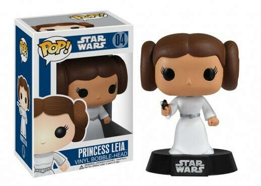 Funko POP! Bobble: Star Wars: Princess Leia  / Фигурка ФАНКО ПОП: Башкотряс: Фильмы: Звездные Войны - Принцесса Лея