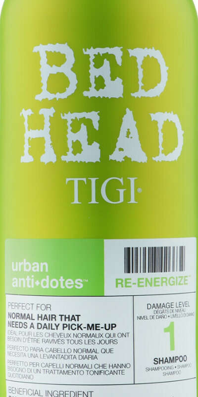 Tigi Bed Head Urban Antidotes Re-energize Shampoo 750ml