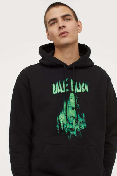 Худи Billie Eilish X H&M