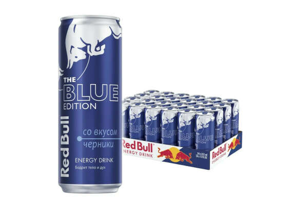 Энергетический напиток Red Bull Черника, 355 мл х 24 шт