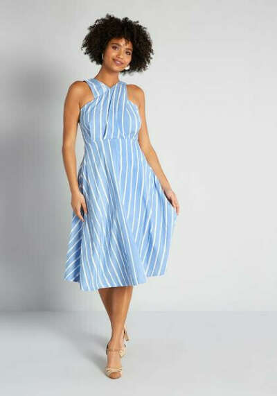 Good Times and Shorelines A-Line Dress