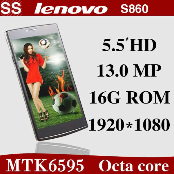 Оригинальный Lenovo S860 t MTK6595 WCDMA 4 г 13.0MP Octa nucleo 3 г оперативной памяти 16 г ROM 5.5 " HD андроид 4.4 GPS телефоны movel мобильный телефон, принадлежащий категории Мобильные телефоны и относящийся к Электроника на сайте AliExpress.com