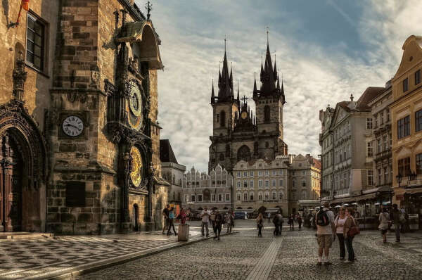 Поездка в Прагу осенью.