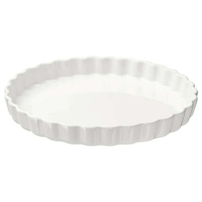 ВАРДАГЕН Форма для открытого пирога, белый с оттенком, Высота: 4 см, Диаметр: 32 см купить онлайн в интернет-магазине - IKEA