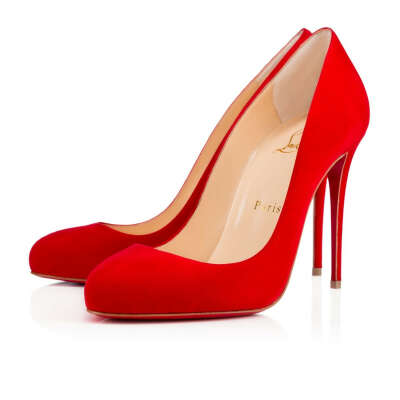 DORISSIMA SUEDE, OEILLET, Suede, Women Shoes, Louboutin.