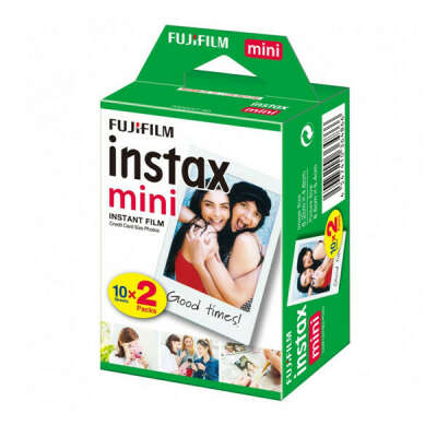 Картридж Instax Mini на 10 фотографий с белыми рамками (в фольге)