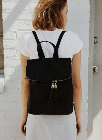 Leather Backpack