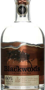 "Blackwoods" Vintage Dry Gin 60% Limited Edition, 2012, 0.7 л