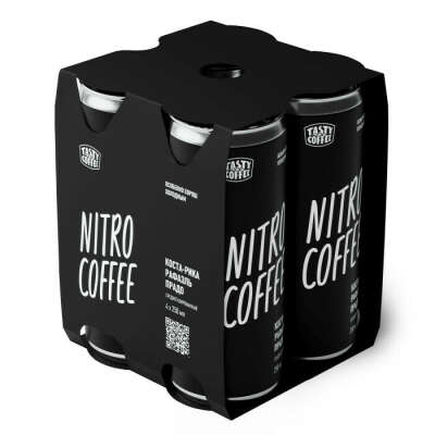 Кофе в банках "Nitro coffee" Tasty Coffee