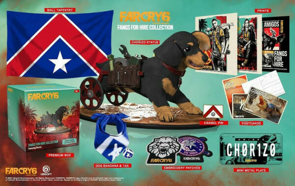 Far Cry 6 Fangs For Hire Collectors Edition