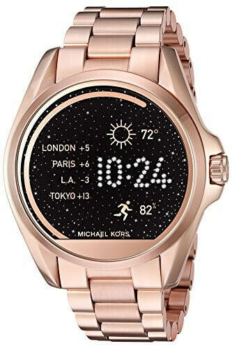 Michael Kors Access Bradshaw Rose Gold-Tone Smartwatch