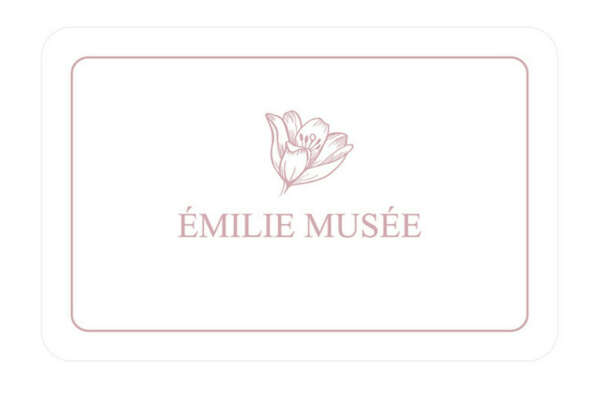 Подарочный сертификат от Emilie Musee