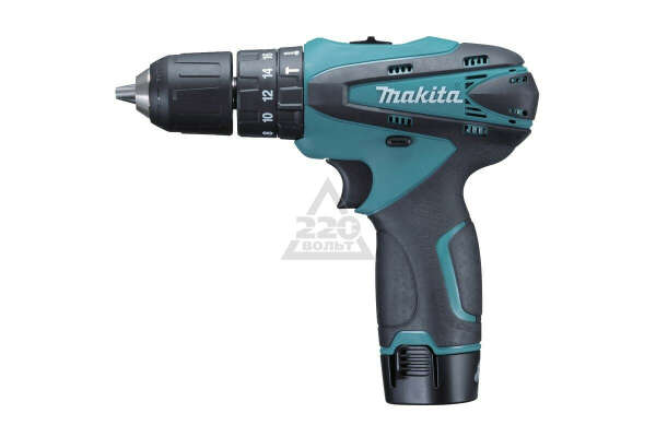 Ударная дрель-шуруповерт аккумуляторная MAKITA HP330DWE LiION