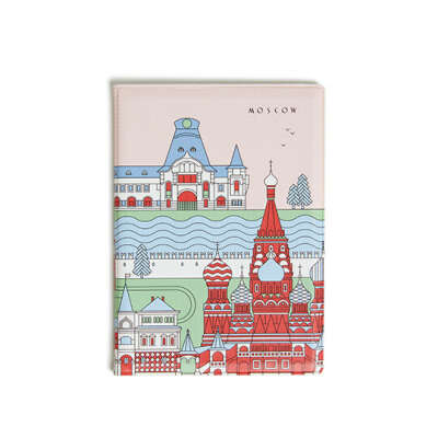 Обложка для паспорта Москва Дореволюционная