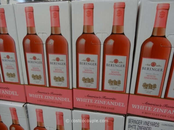 Годовой запас Beringer White Zinfandel