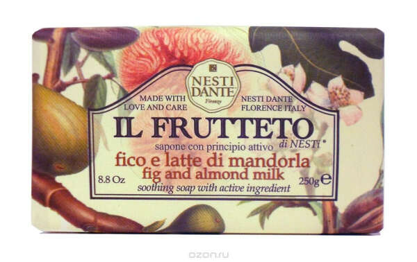 Мыло Nesti Dante "Il Frutteto. Инжир и миндальное молоко", 250 г