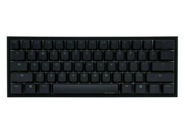 Ігрова клавіатура Ducky One 2 Mini, Cherry Silent Red, RGB LED, UA/RU, Black-White (DKON2061ST-SRUPDAZT1)