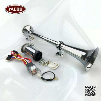 150DB Super Loud 12V Single Trumpet Air Horn Compressor Car Lorry Boat Motorcycle