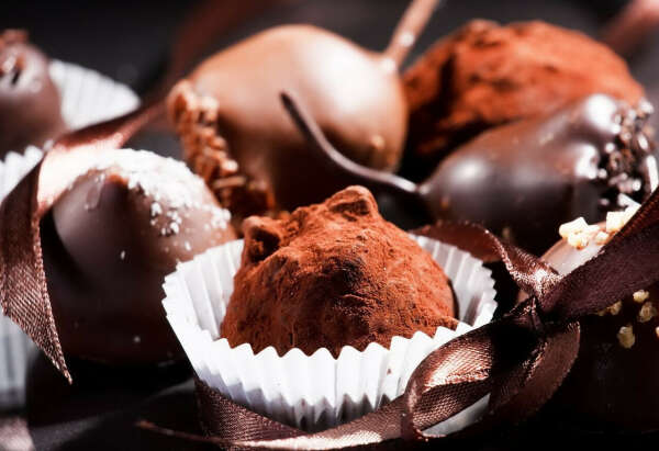Шоколадных конфет и трюфелей