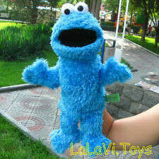 Sesame street cookie monster full body hand puppet new