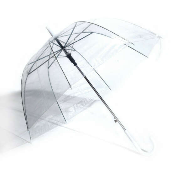 Купольный полностью прозрачный зонтик