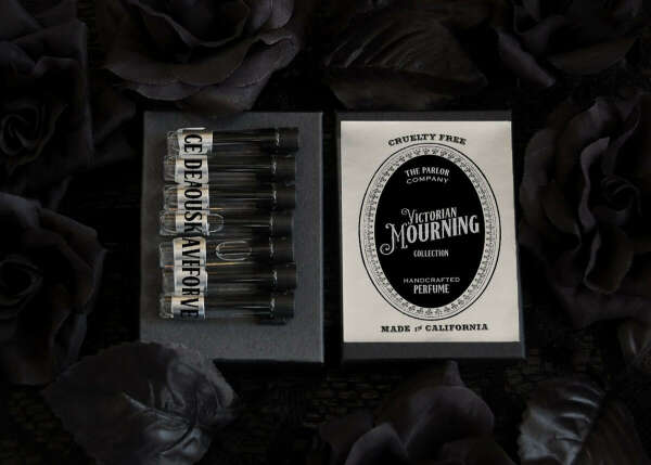 Victorian Mourning Perfume Gift Set