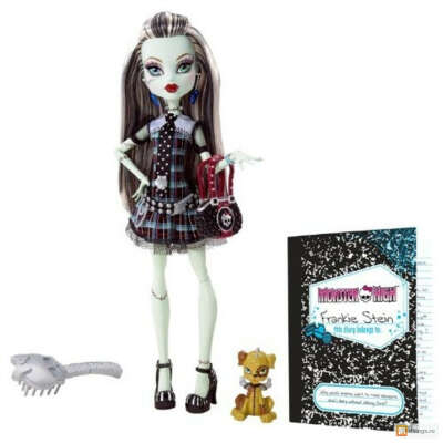 Кукла Monster High - Frankie Stein  (базовая с питомцем)