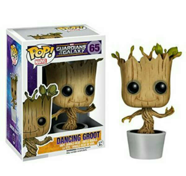 Funko POP! Marvel: Dancing Groot Bobble Action Figure