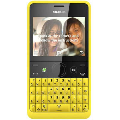 Nokia Asha 210.2 Dual SIM Yellow