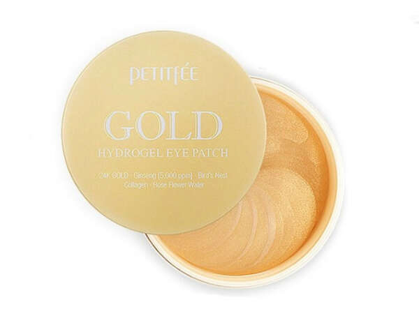 Гидрогелевые патчи для глаз Petitfee Gold & Snail Hydrogel Eye Patch