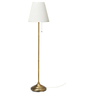 Купить ОРСТИД Светильник Напольный, латунь, белый по выгодной цене в интернет-магазине - IKEA