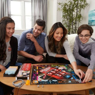 Play monopoly with friends)