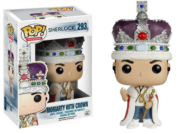 Funko Pop Jim Moriarty in a Crown