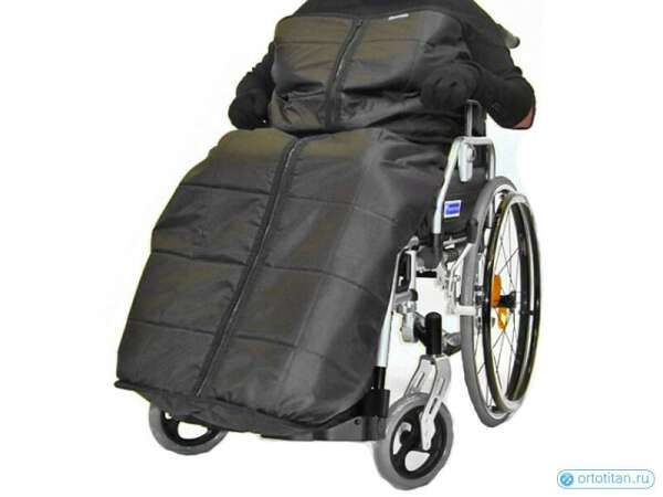Мешок утепленный для инвалидной коляски (2 шт)